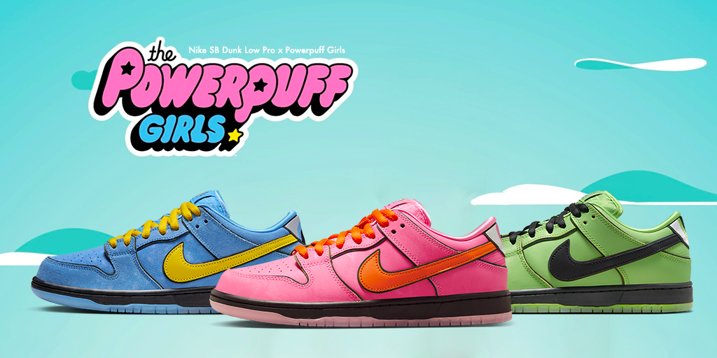 Nike SB Dunk Low Pro x Powerpuff Girls