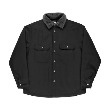Padded Flannel Skate Jacket (Black)