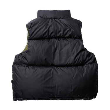 Fuji Reversible Down Vest (Black/Olive)