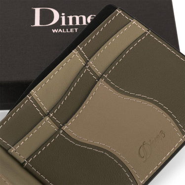 Wave Leather Wallet (Sage)