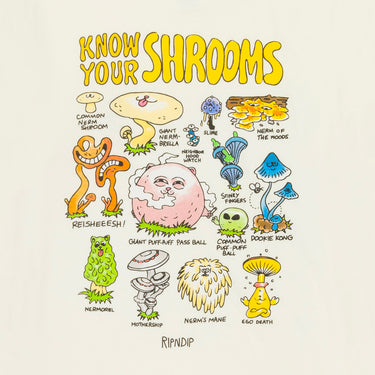 Know Ur Shrooms Tee (Natural)