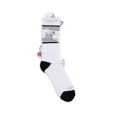 Peeking Nermal Socks (White)