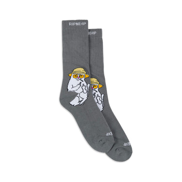 Nermal S Thompson Socks (Charcoal)