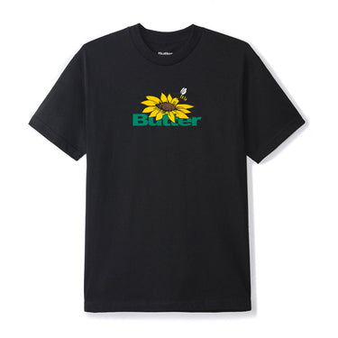 Butter Goods - Sunflower Logo Tee (Black)