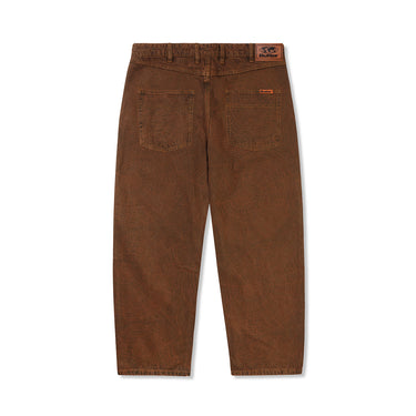 Web Denim Jeans (Brown)
