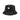 Graphic Bucket Hat (Heart Bandana Print, Black)