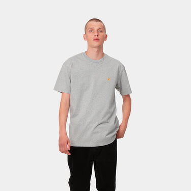Chase T-Shirt (Grey Heather / Gold)