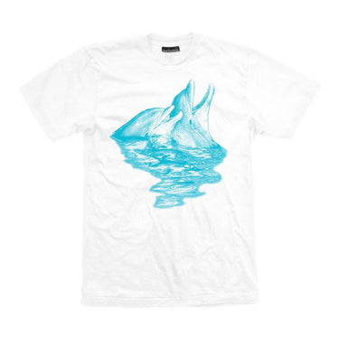 Dolphin Communication Tee White