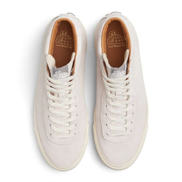 VM001-Hi Suede Shoes (White/White)