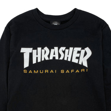 Samurai Safari X Thrasher Longsleeve (Black)