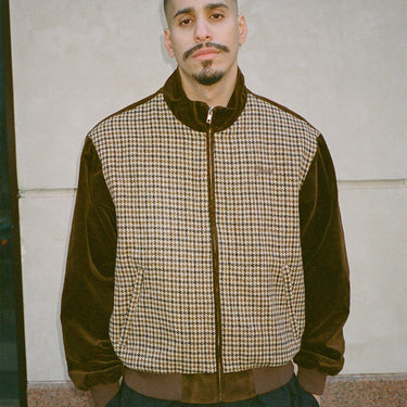 Wool Panel Corduroy Jacket