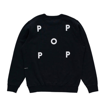 Pop Logo Crewneck Sweat (Black/White)