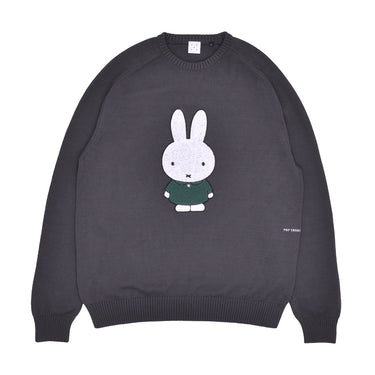 Miffy knitted Crewneck (Grey)
