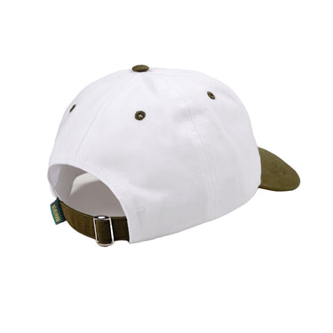 2 Tone Dad Hat (White)