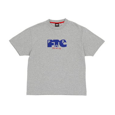 FTC & Pop Logo T-shirt (Heather Grey)