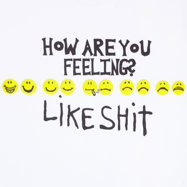 How Are You Feeling Tee (White)