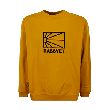 Logo Crewneck Sweatshirt Knit (Yellow)