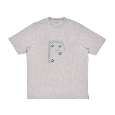 Mees Letters Logo T-Shirt (Grey Heather)