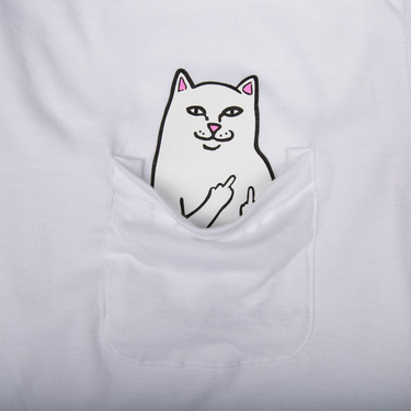 Lord Nermal L/S Pocket Tee (White)