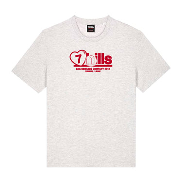 I <3 7Hills Tee (Ash/Red)