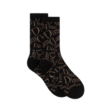 Haha Long Socks (Black)