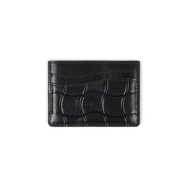 Classic Quilted Cardholder (Black)