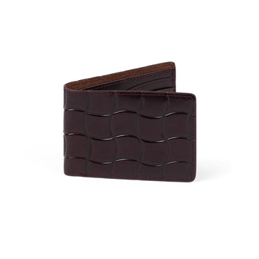 Classic Quilted Wallet (Burgundy)