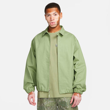 Woven Twill Jacket (Oil Green)