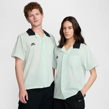 Olympic Agnostic Bowling Shirt (Barely Green/Black)