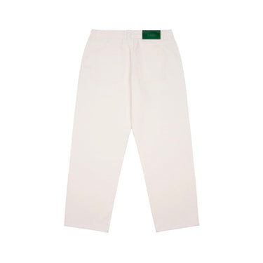 Relaxed Denim Pants (Off-White)