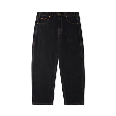 Baggy Denim Jeans (Washed Black)