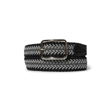 Braided Belt (Black / Grey)