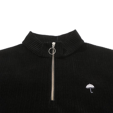 Damerino Quarter Zip Sweatshirt (Black)