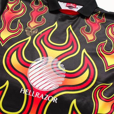 Fire Soccer Jersey (Black)