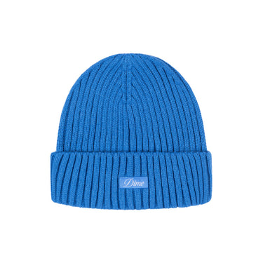 Cursive Fold Beanie (Sky Blue)