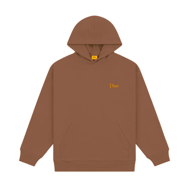 Classic Small Logo Hoodie (Brown)