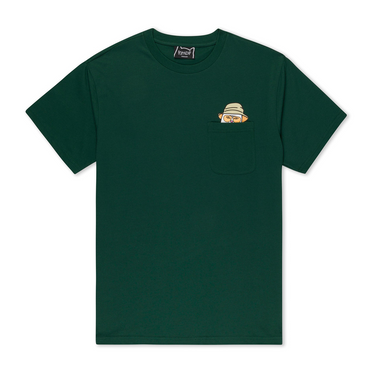 Nermal S Thompson Pocket Tee (Hunter Green)