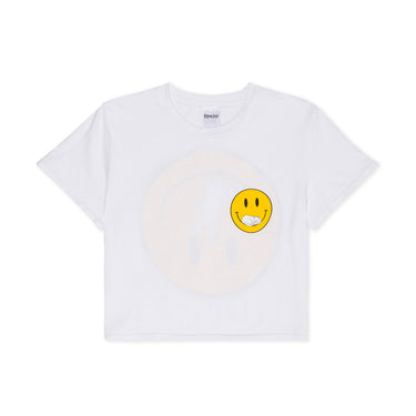 Everything Will Be Okay Cropped Baby Tee (White)