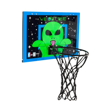 Peekin Alien Hanging Basketball Set
