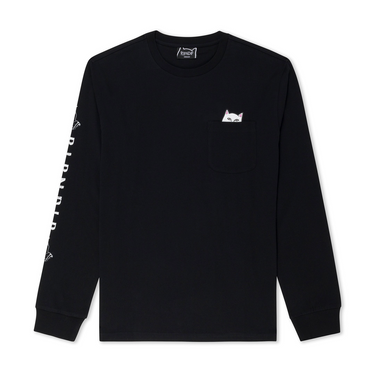 Lord Nermal L/S Pocket Tee (Black)