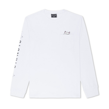 Lord Nermal L/S Pocket Tee (White)