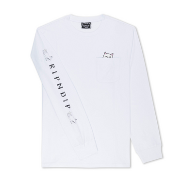 Lord Nermal L/S Pocket Tee (White)