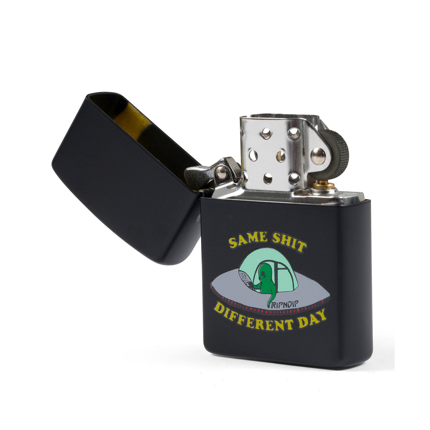 Diff Lighters Ripndip Same Shit Different Day Lighter (Black) – 7Hills Roma