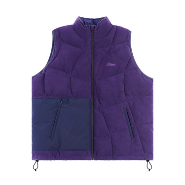 Sleeveless Puffer (Plum)