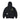 Patches Zip-Thru Hood (Washed Black)