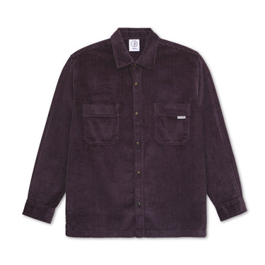 Cord Shirt (Dark Violet)