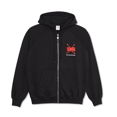 Default Zip Hoodie Welcome To The New Age (Black)