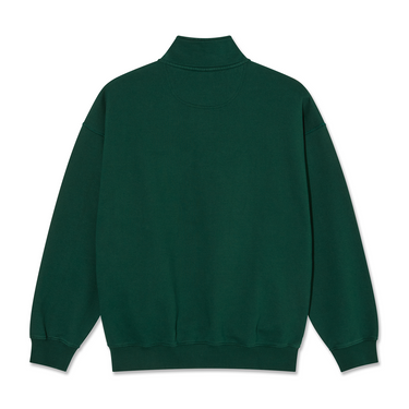 Frankie Half Zip Sweater (Dark Emerald)