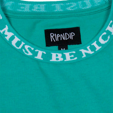 Ripndip - MBN Jacquard Rib Tee (Teal)