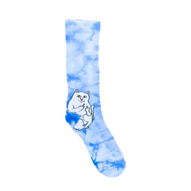 Lord Nermal Socks (Blue Cloud Wash)